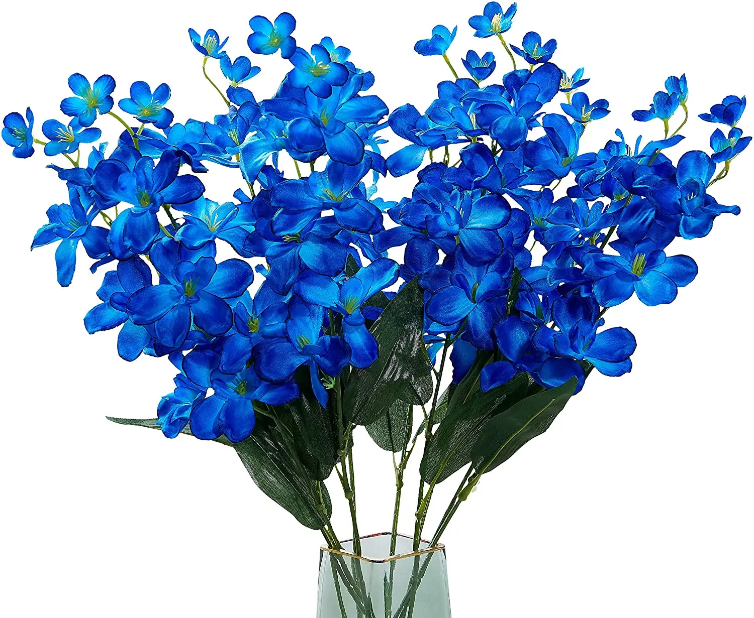 Baby Breath Dried - 10 peças de orquídeas artificiais flores
