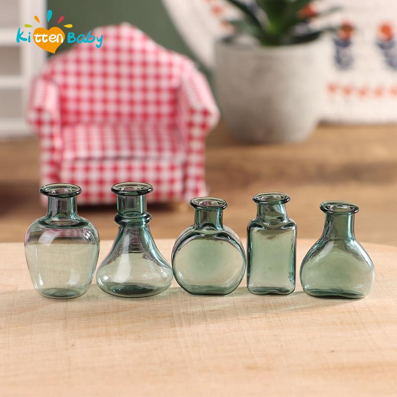Florist Supply Vases - Miniature Dollhouse Glass Vase, Mini Vaso