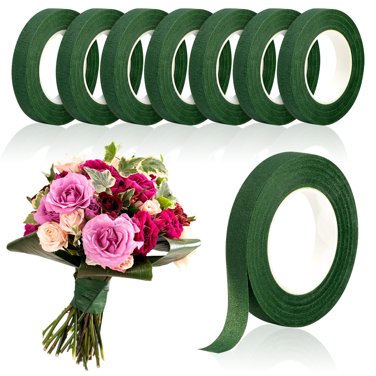 Anda Florist Supply - Fita Floral Verde de 20 Jardas,