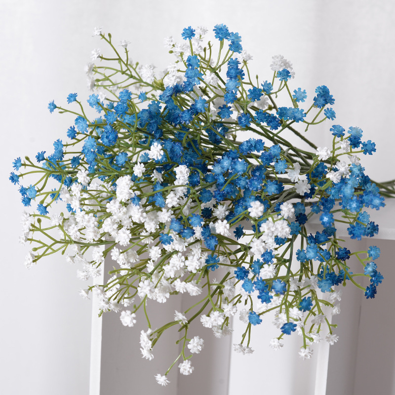 Baby Breath Dried - Buquê de Flores Artificiais de Plástico