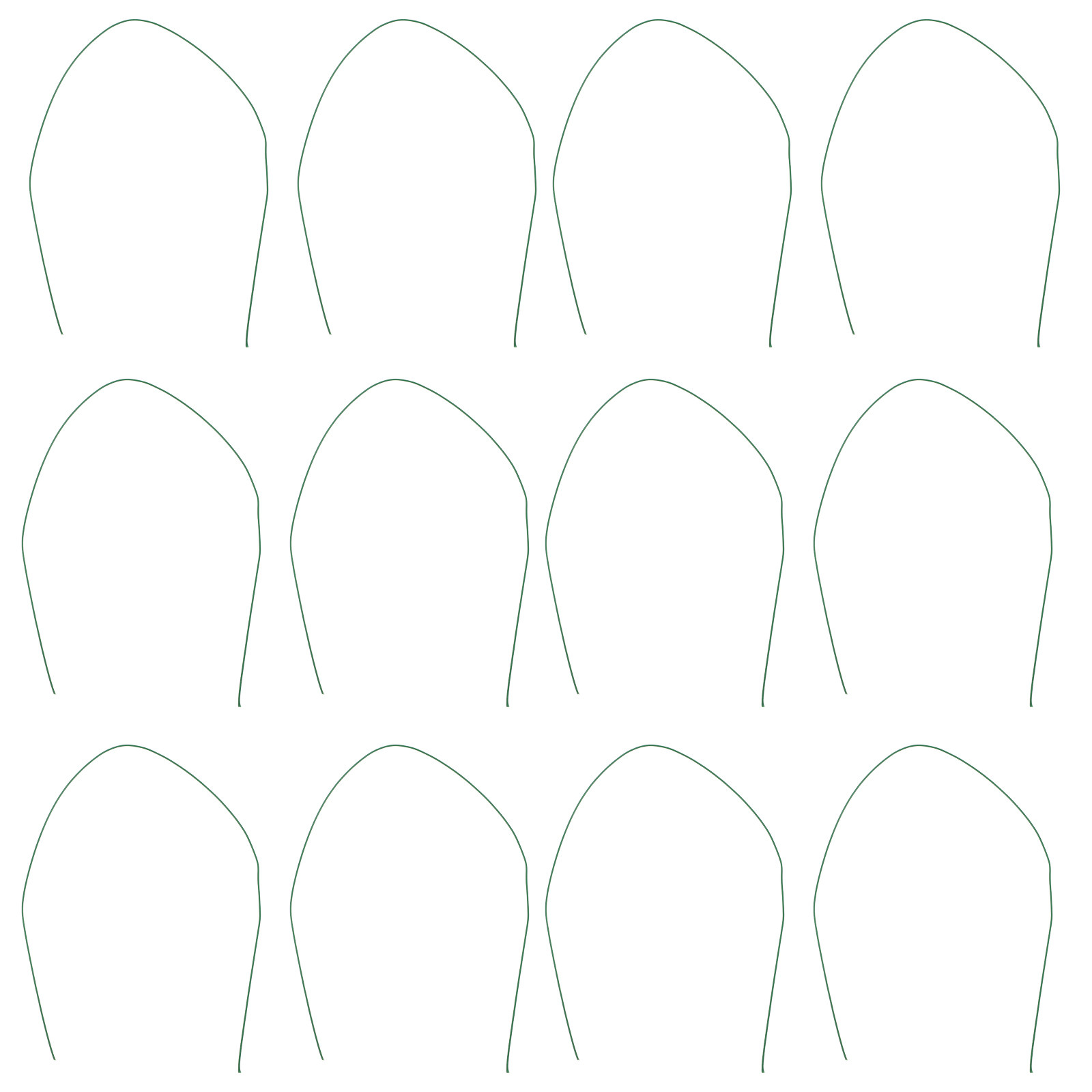 Wire Stem Florist - 100 Peças de Arame Floral Verde