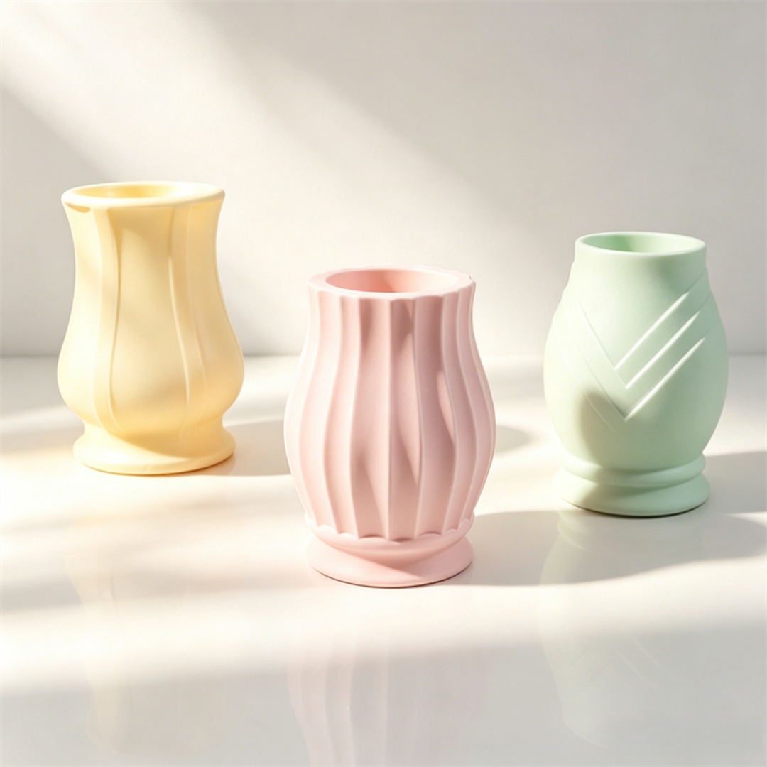 Florist Supply Vases - Molde de silicone com padrão em