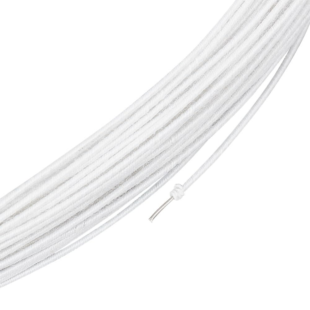 21.8 Yards White Floral Wires  - Wire Stem Florist avaliação e preço