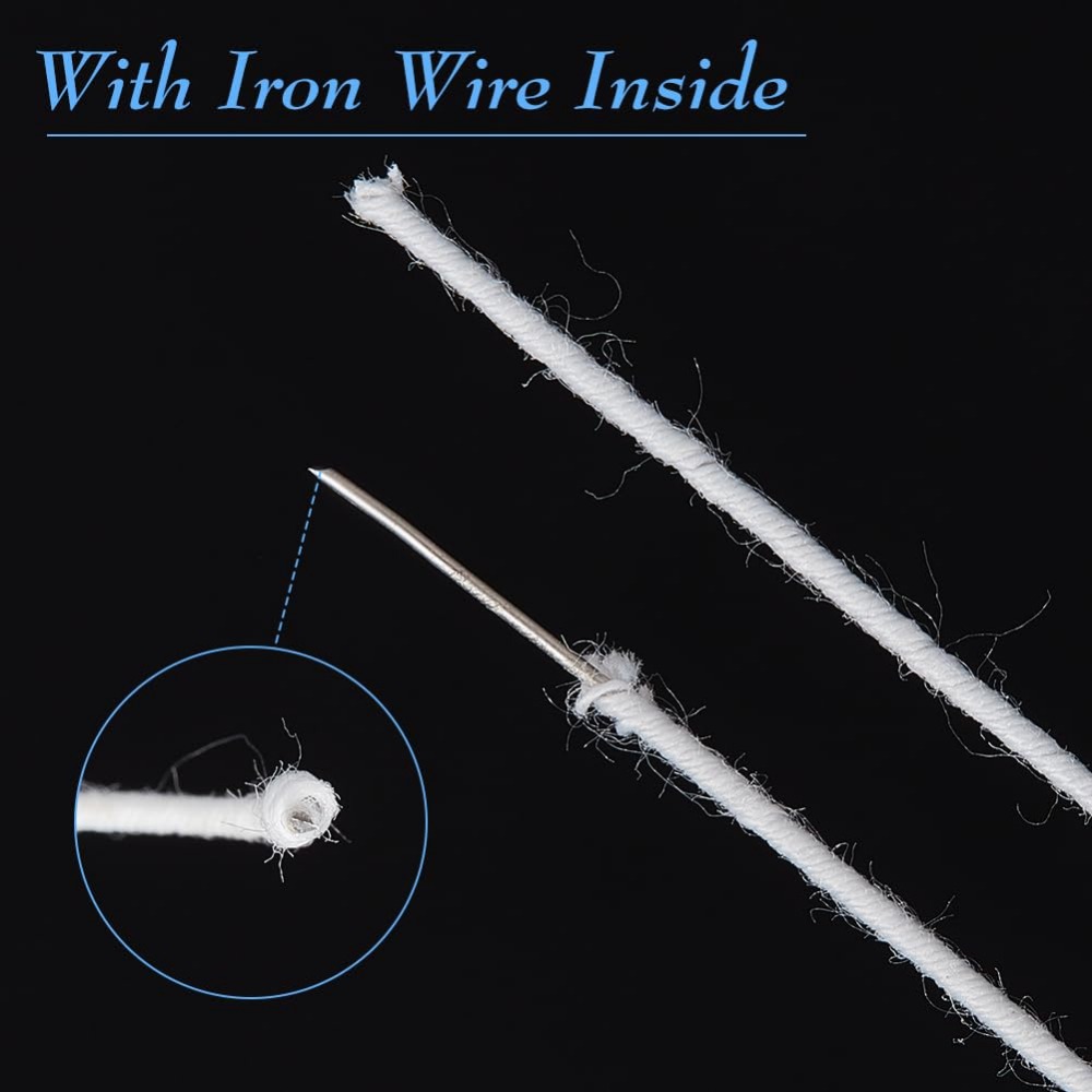 21.8 Yards White Floral Wires  - Wire Stem Florist avaliação e preço