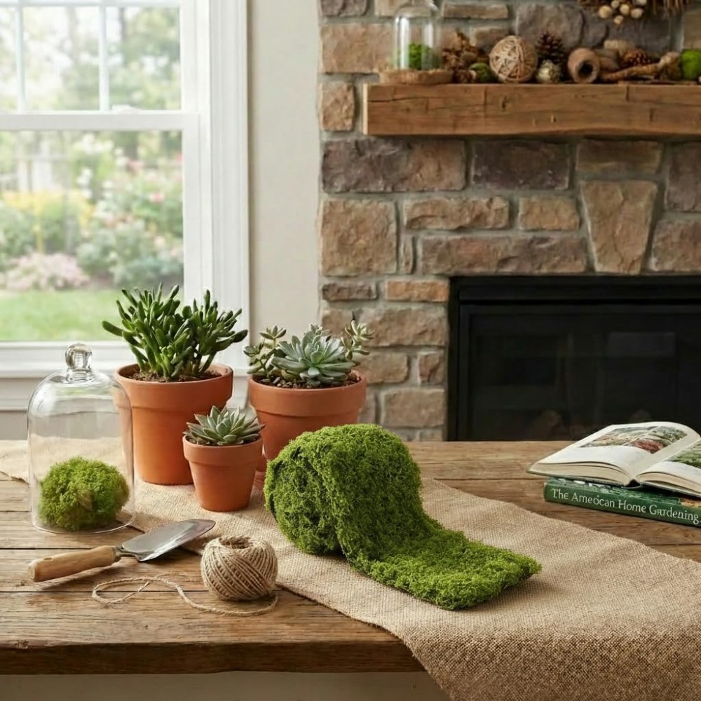 Tapete de Musgo Artificial, Ca - Preserved Moss Sheet avaliação e preço