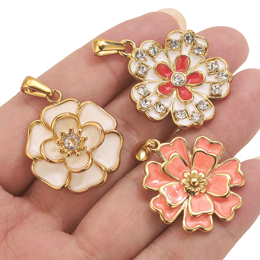 2 Peças Pingente Grande de Flo - Flower Supplies avaliação e preço