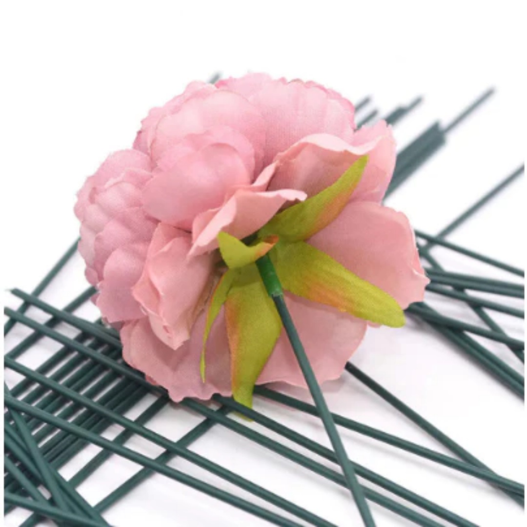 50 peças de hastes de arame fl - Wire Stem Florist avaliação e preço