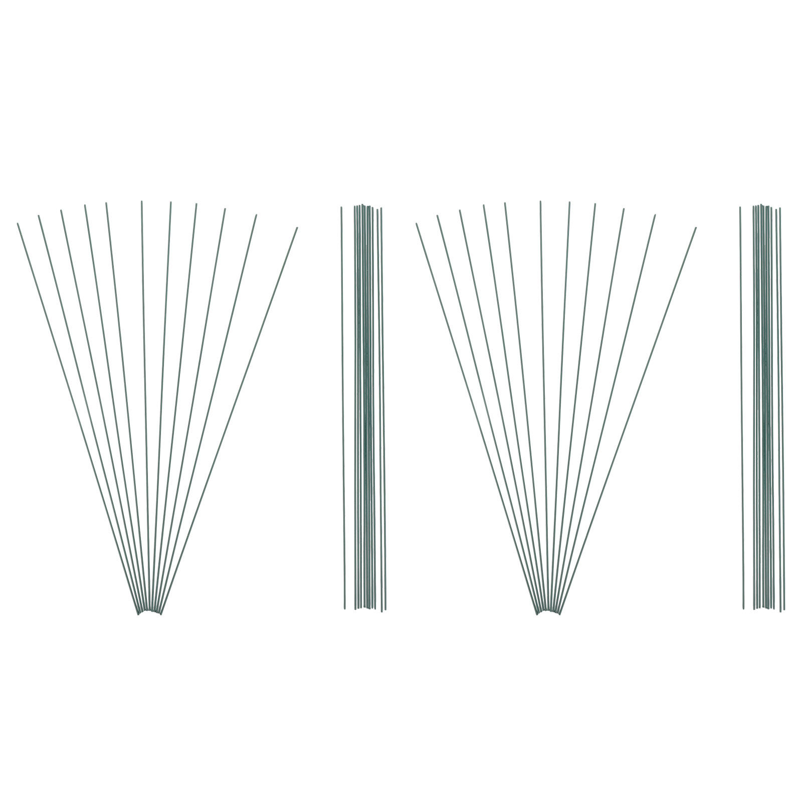180 Peças de Arame Floral Verd - Wire Stem Florist avaliação e preço