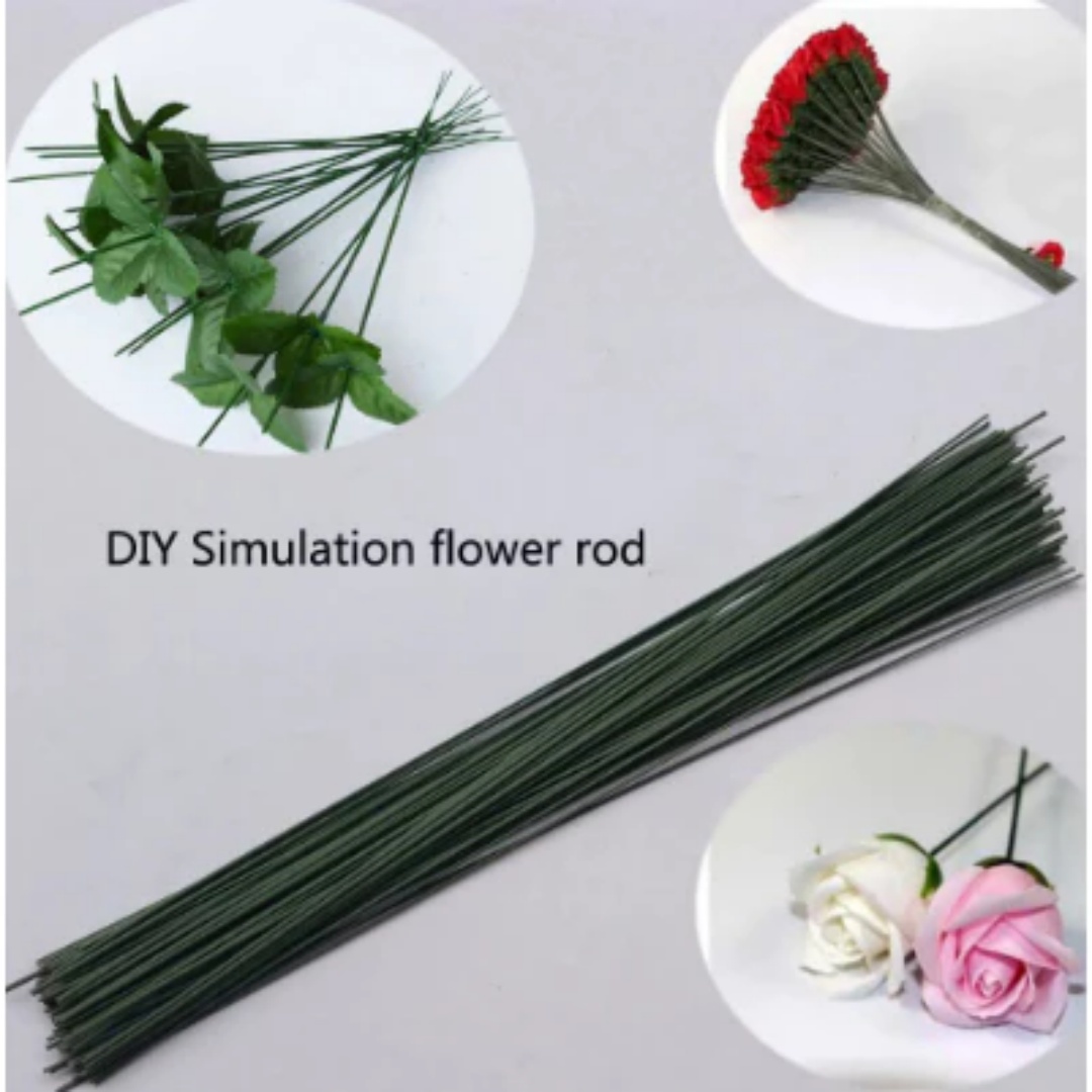 50 Peças de Arame Floral Verde - Wire Stem Florist avaliação e preço