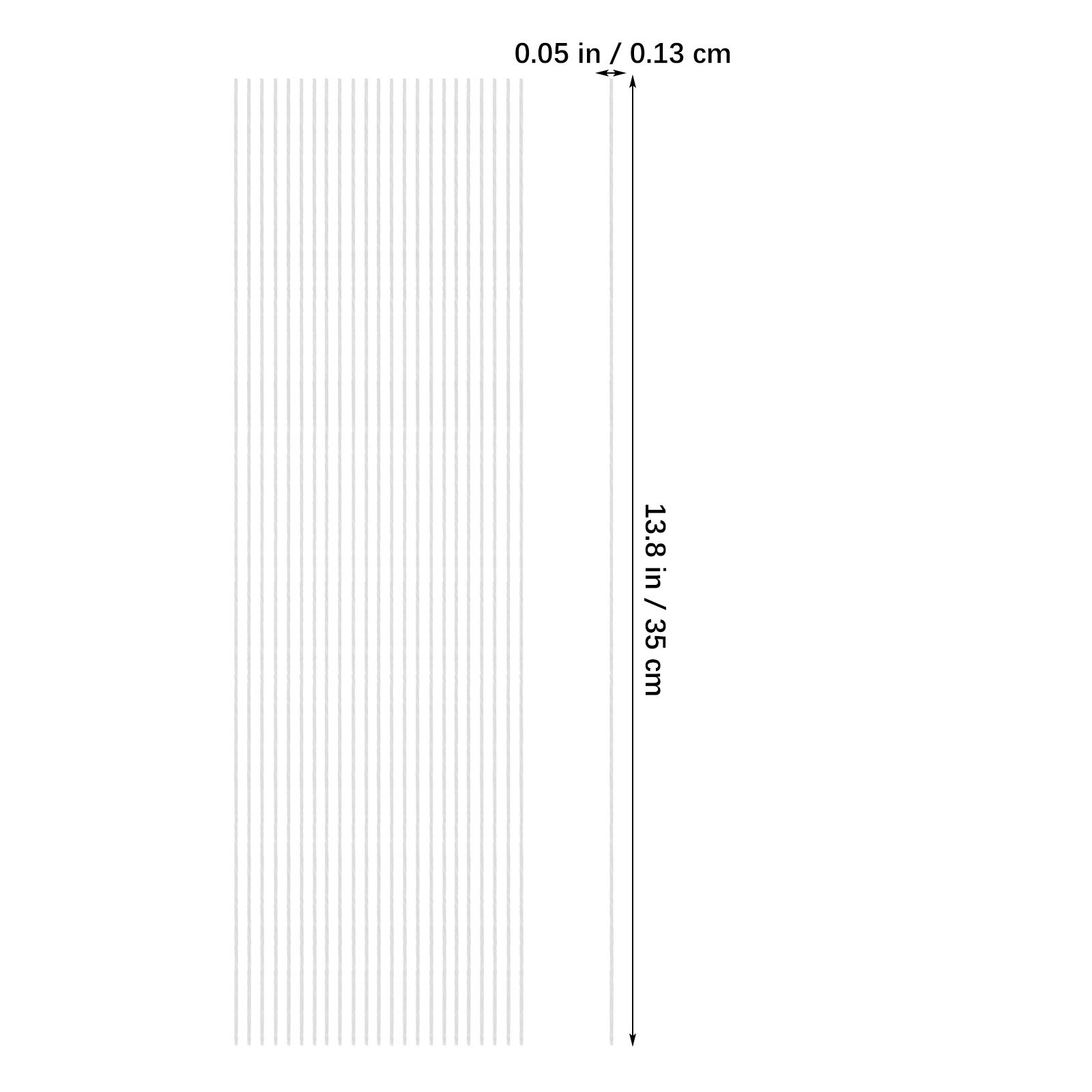 100 Peças de Hastes de Papel p - Wire Stem Florist avaliação e preço