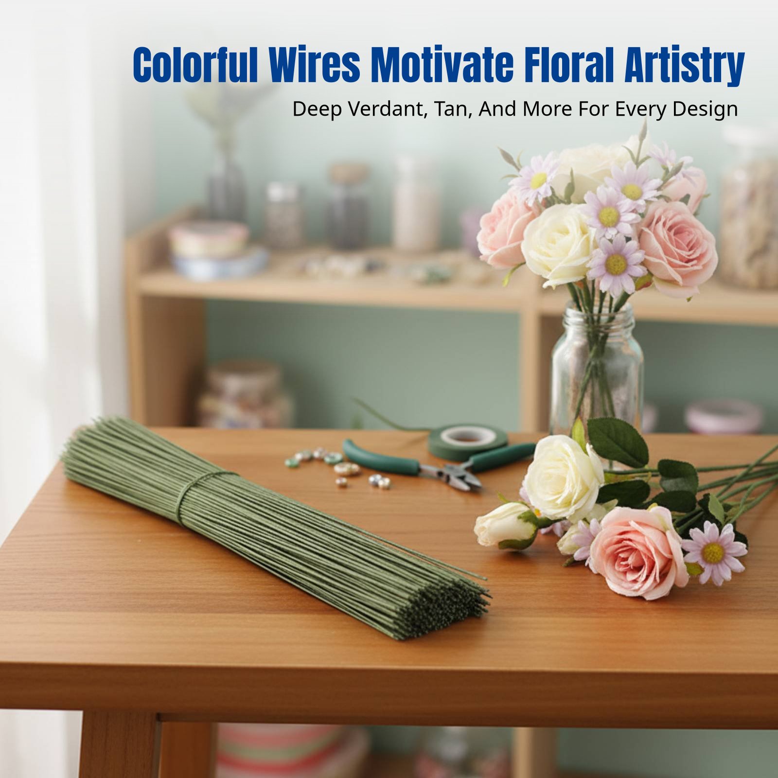 Fio de Arame Floral para Artes - Flower Supplies avaliação e preço