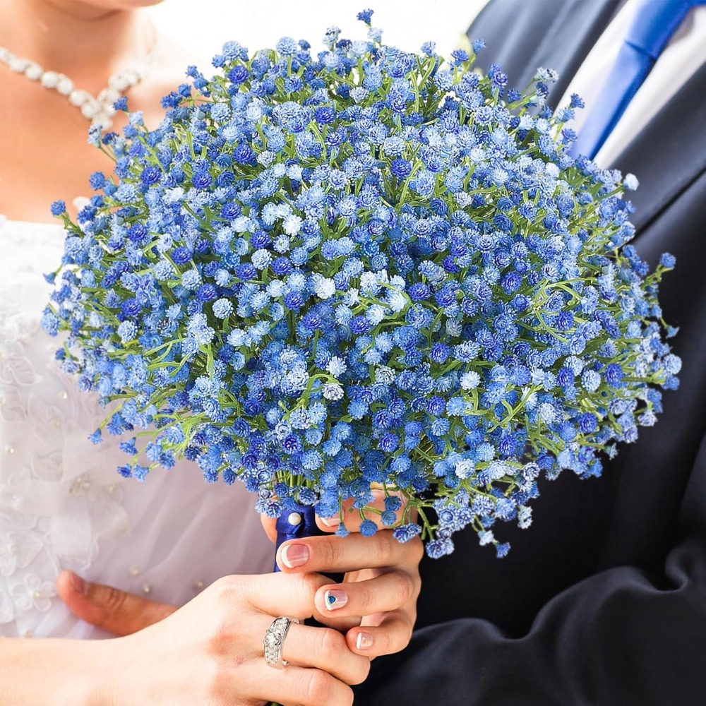 Buquê de flores artificiais co - Baby Breath Dried avaliação e preço
