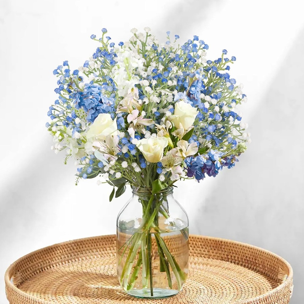 Buquê de flores artificiais co - Baby Breath Dried avaliação e preço