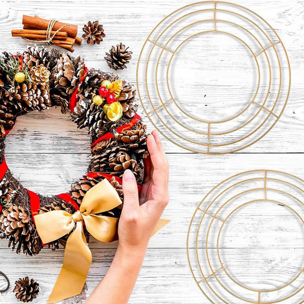 20-40cm grinalda quadro parede - Wreath Form Wire avaliação e preço