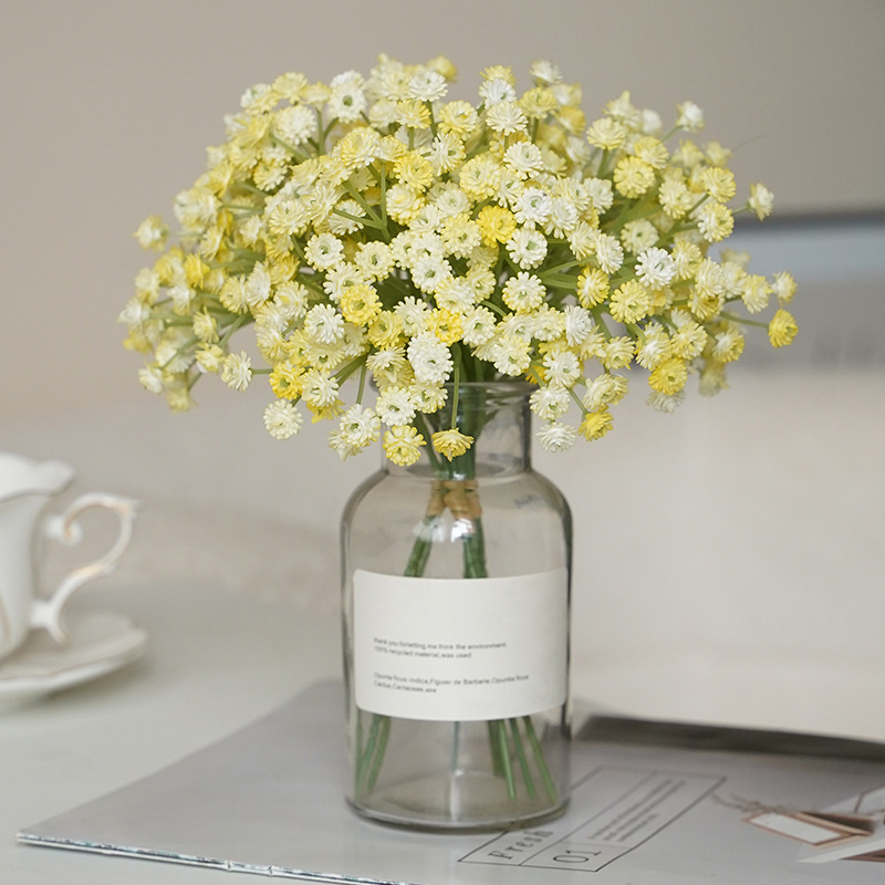 Flores artificiais de gypsophi - Baby Breath Dried avaliação e preço