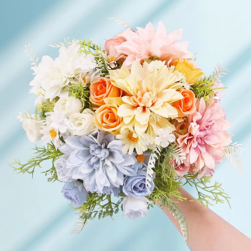 2/5 pçs flores artificiais ros - Baby Breath Dried avaliação e preço
