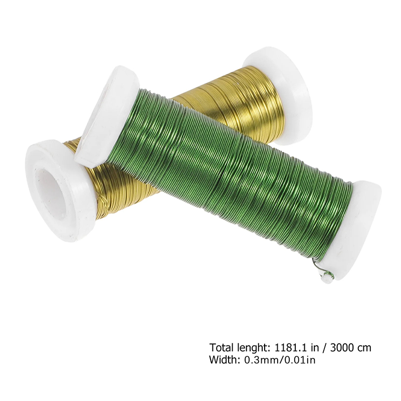 1PCS Fio de Arame para Artesan - Wire Stem Florist avaliação e preço