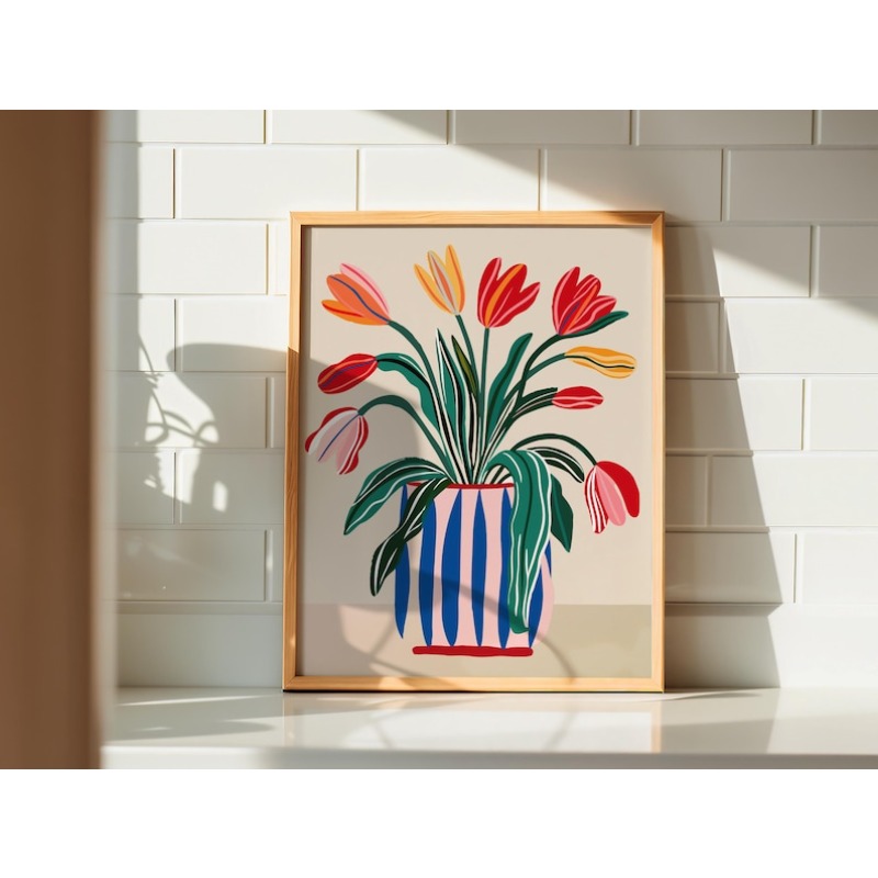 Arte de Parede em Lona com 2 P - Florist Supply Vases avaliação e preço