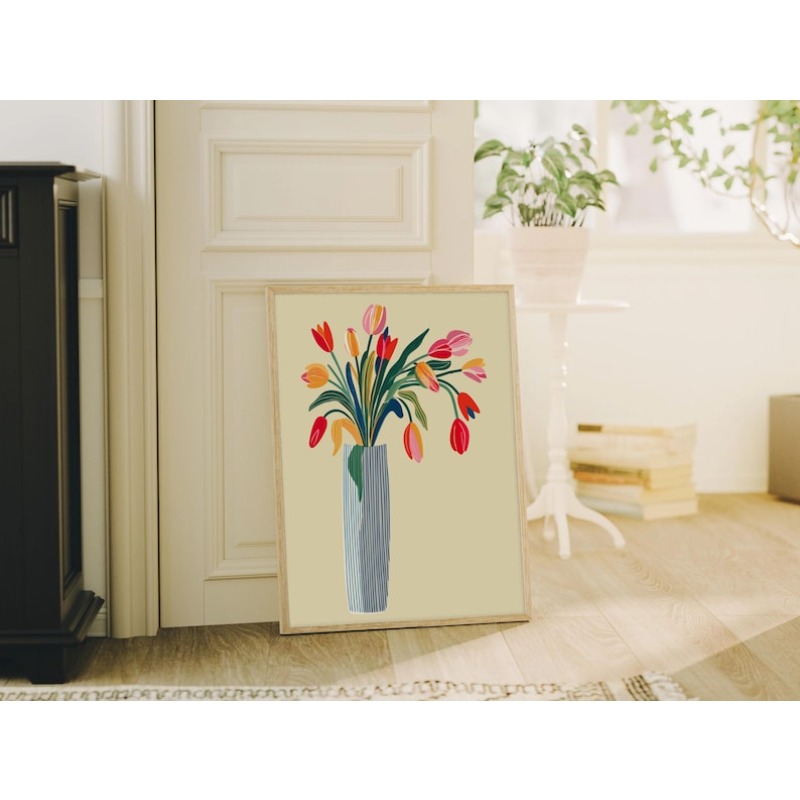 Arte de Parede em Lona com 2 P - Florist Supply Vases avaliação e preço