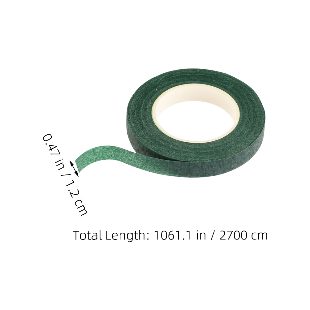 Fita floral verde, 3 peças, pa - Anda Florist Supply avaliação e preço