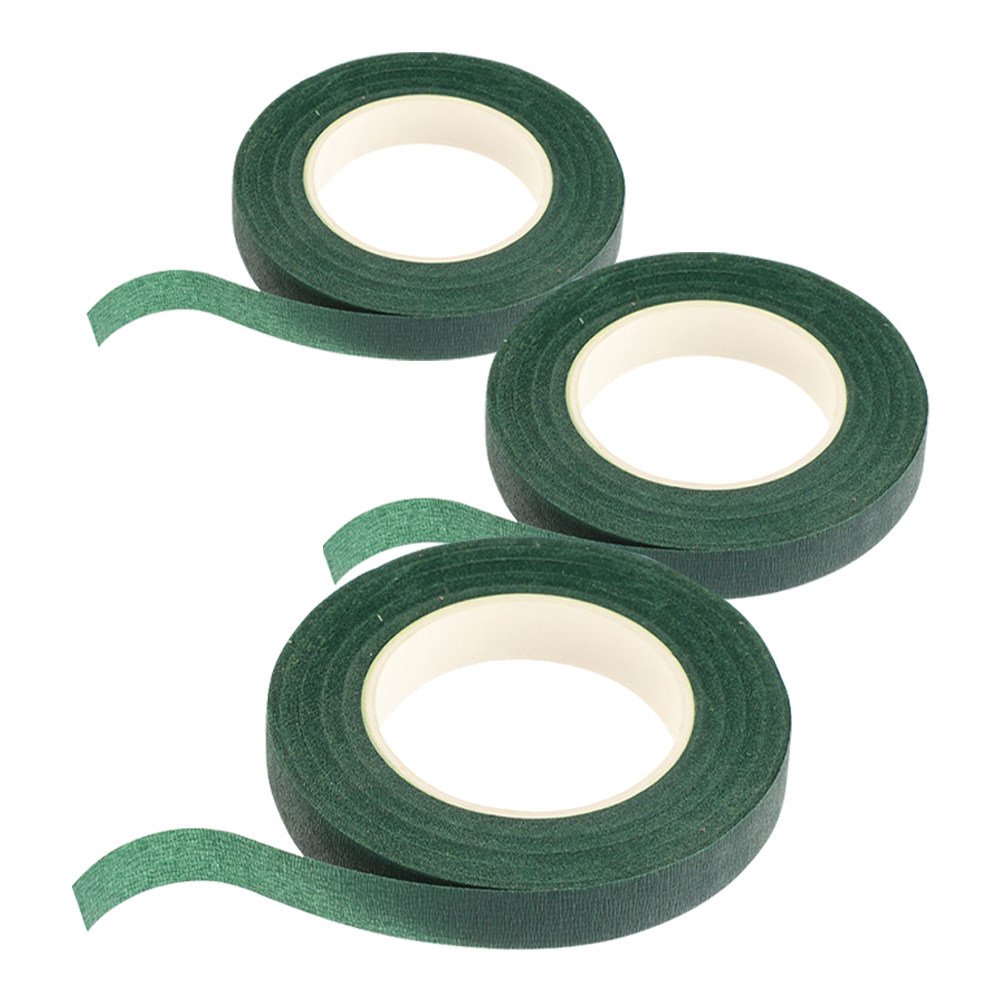 Fita floral verde, 3 peças, pa - Anda Florist Supply avaliação e preço