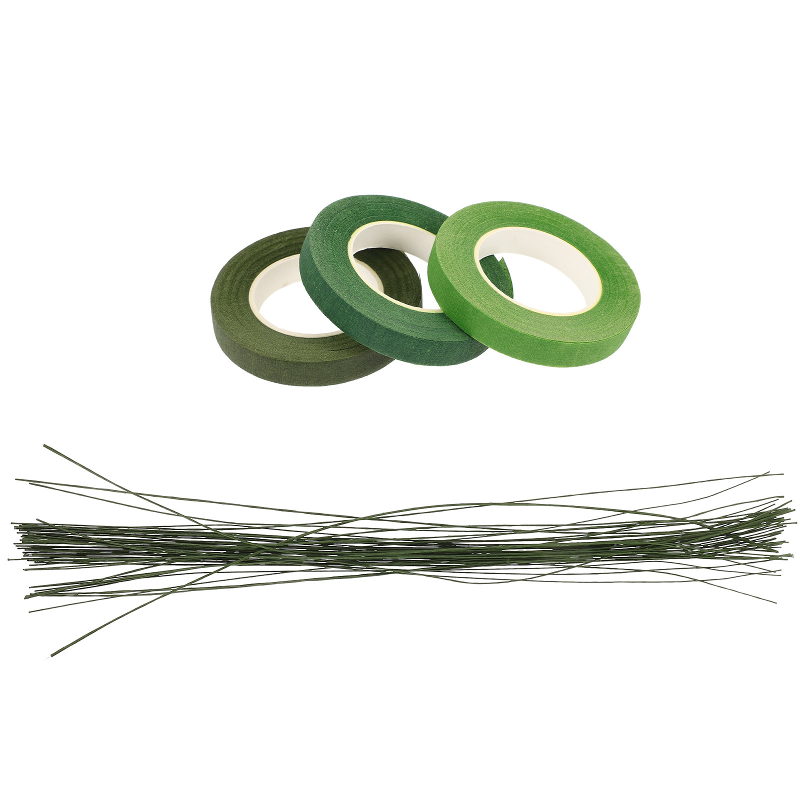 1 Conjunto de Fita e Arame par - Wire Stem Florist avaliação e preço
