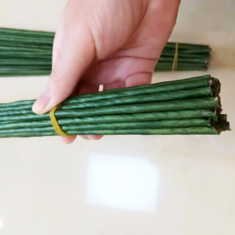 Fios de Seda Verde Escuro de 1 - Wire Stem Florist avaliação e preço