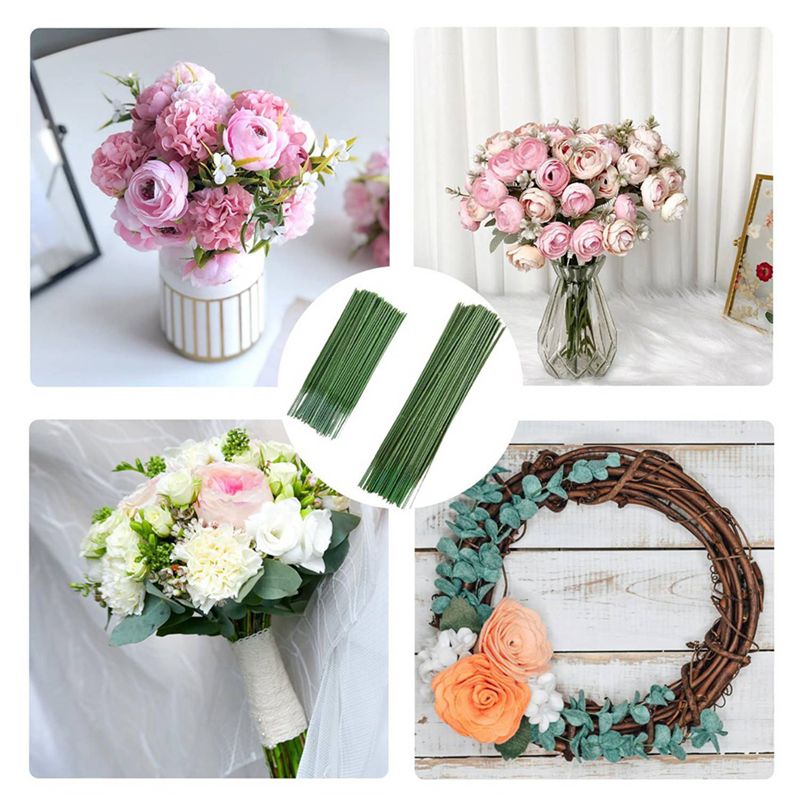 ABJN-Arame para Floristas, 400 - Wire Stem Florist avaliação e preço